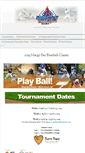 Mobile Screenshot of mingobaybaseball.com
